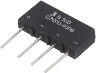 DIOTEC SEMICONDUCTOR Bridge rectifier: single-phase; Urmax: