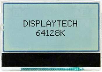 DISPLAYTECH Display: LCD; graphical; 128x64; FSTN
