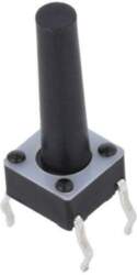 E-SWITCH Microswitch TACT; SPST-NO; Pos: 2