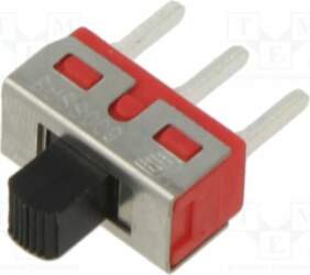 E-SWITCH Switch: slide; Pos: 3; SP3T