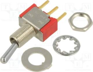 E-SWITCH Switch: toggle; Pos: 2; SPDT