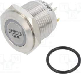 E-SWITCH Switch: vandal resistant; Pos: 2