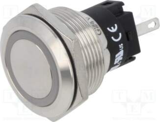 EAO Indicator: LED; flat; green; 24VDC
