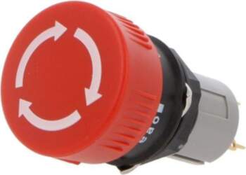 EAO Switch: emergency stop; 16mm; Stabl