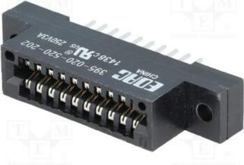 EDAC Connector: card edge; socket; PIN:
