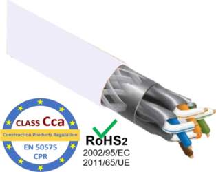 ELECTROBASE ® LAN Datortīklu kabelis, S/FTP