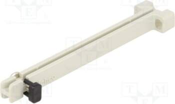 ESSENTRA PCB guide; polyamide; grey; L: