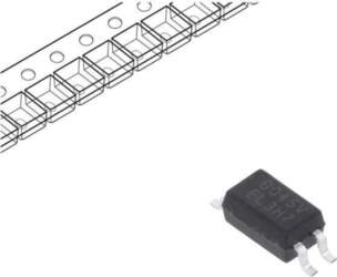 EVERLIGHT Optocoupler; SMD; Ch: 1; OUT: