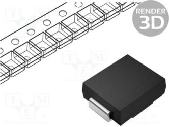 FAGOR Diode: rectifying; SMD; 200V; 3A