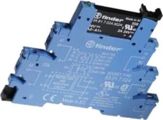 FINDER Relay: interface; Ucoil: 24VDC; SPST-NO