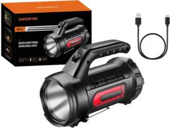 Flashlight Superfire M9-E, 900lm, USB (M9-E)