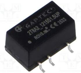 GAPTEC Electronic Converter: DC/DC; 2W; Uin: