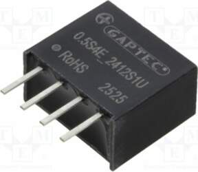 GAPTEC Electronic Converter: DC/DC; 500mW; Uin: