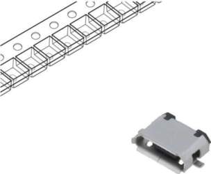 GCT Connector: USB B micro; socket