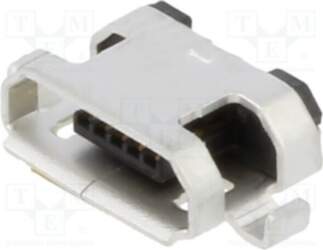 GCT Connector: USB B micro; socket