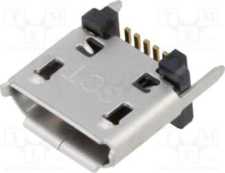 GCT Connector: USB B micro; socket