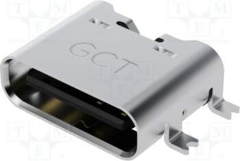GCT Connector: USB C; socket; Fully