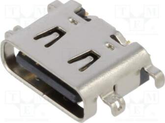 GCT Connector: USB C; socket; SMT