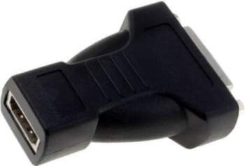 GOOBAY Adapter; DVI-D (24+1) socket,HDMI