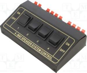 GOOBAY Speaker selector; Input: spring clamp
