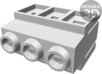 HARTING Connector: PCB terminal block; terminal