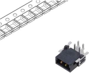 HARTING Connector: PCB to PCB; socket