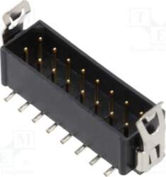 HARWIN Connector: wire-wire/PCB; socket; male; PIN: