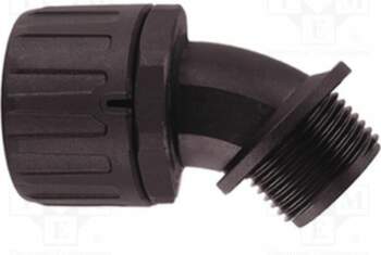 HELLERMANNTYTON 45° angled connector; Thread: PG