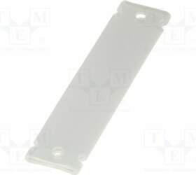 HELLERMANNTYTON Identification tags; 13mm; 52mm; transparent
