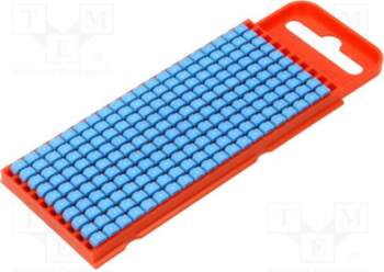 HELLERMANNTYTON Markers; 2÷2.8mm; polyamide; blue