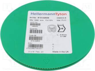 HELLERMANNTYTON Markers; Marking: 5; 2÷5mm; PVC