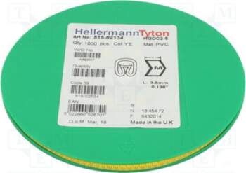 HELLERMANNTYTON Markers; Marking: M; 2÷5mm; PVC