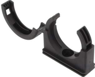 HELLERMANNTYTON Mounting holder; polyamide; HelaGuard; black