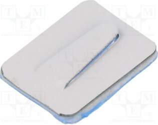 HELLERMANNTYTON Self-adhesive cable holder | SAC0-ST-WH
