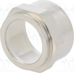 HELLERMANNTYTON Straight terminal connector; Thread: metric