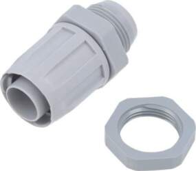 HELLERMANNTYTON Straight terminal connector; Thread: PG