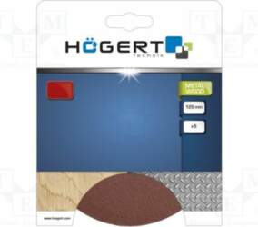 HÖGERT TECHNIK Sanding plate; Granularity: 80