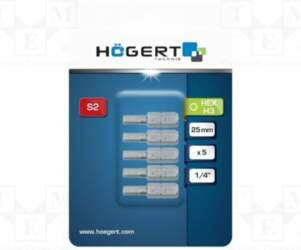HÖGERT TECHNIK Screwdriver bit; hex key