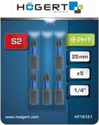 HÖGERT TECHNIK Screwdriver bit; Phillips; PH1