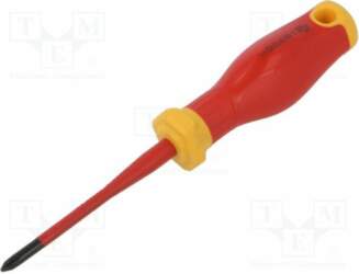 HÖGERT TECHNIK Screwdriver: insulated; Phillips; PH1