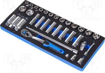 HÖGERT TECHNIK Wrench-set; socket spanner; 3/8&quot