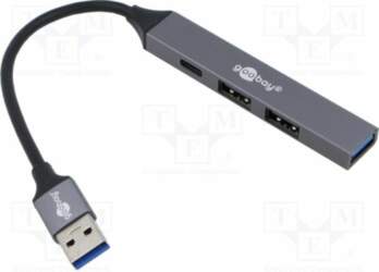 Hub USB; USB A socket x3