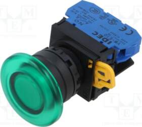 IDEC Switch: push-button; 22mm; Stabl.pos: