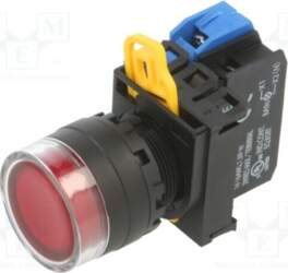 IDEC Switch: push-button; 22mm; Stabl.pos: