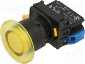 IDEC Switch: push-button; 22mm; Stabl.pos: