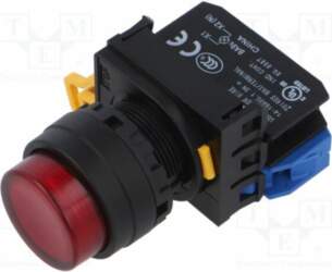 IDEC Switch: push-button; 22mm; Stabl.pos: