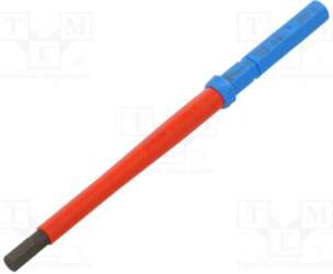 Interchangeable blade; insulated; Hex Plus key