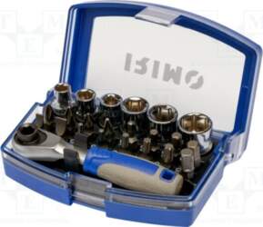 IRIMO Wrench-set; 6-angles,socket spanner; 1/4&quot