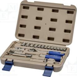 IRIMO Wrench-set; 6-angles,socket spanner; 1/4&quot