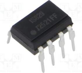 ISOCOM Optocoupler; THT; Ch: 2; OUT: